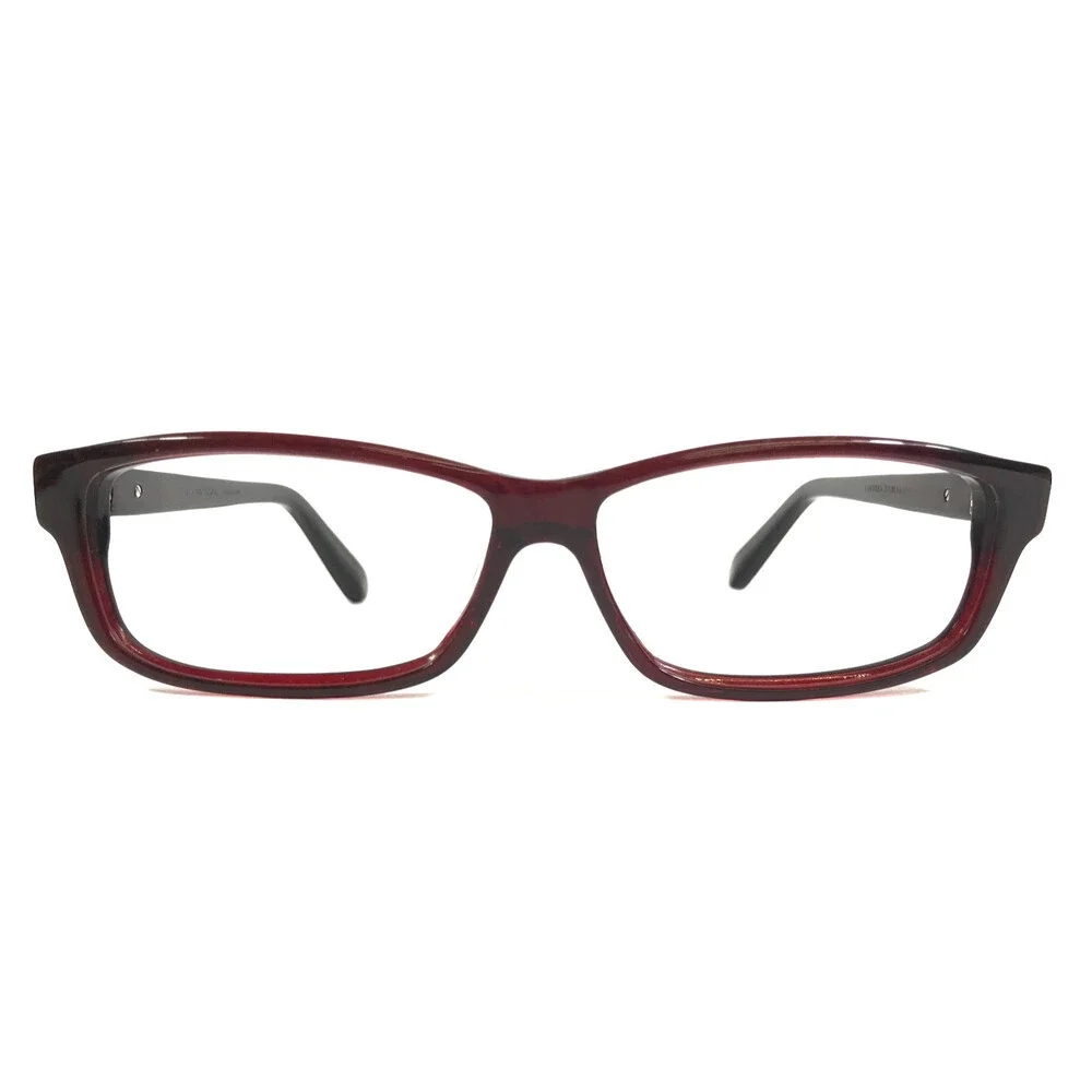 David Yurman Eyeglasses Frames DY004 06 Shiny Red 925 SS 54-12-135